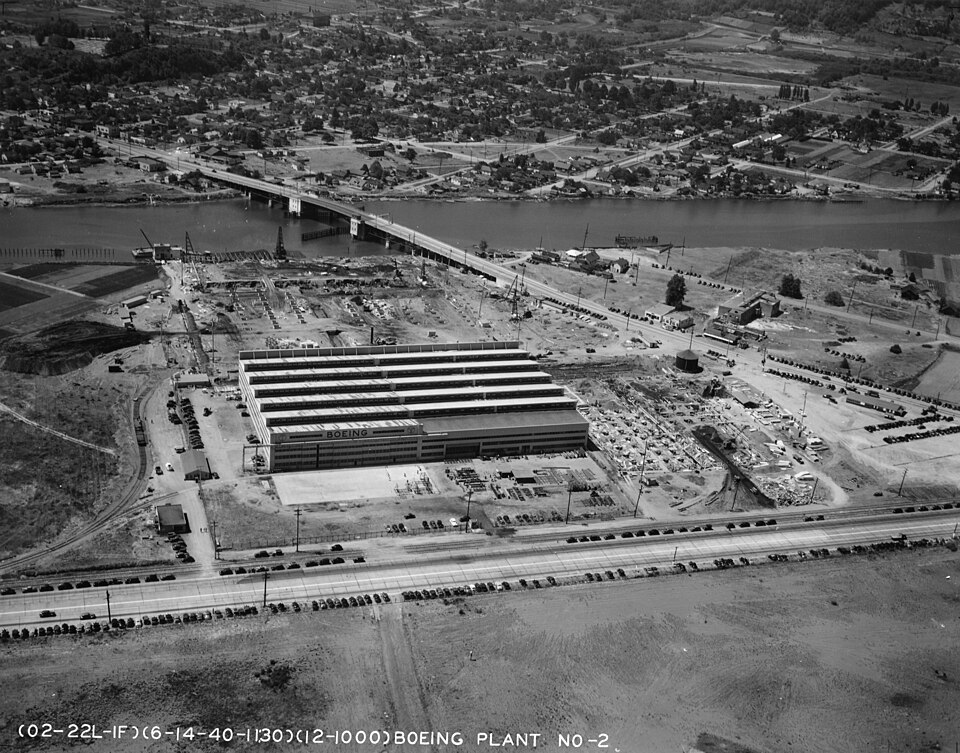 Work began on Boeing Plant 2