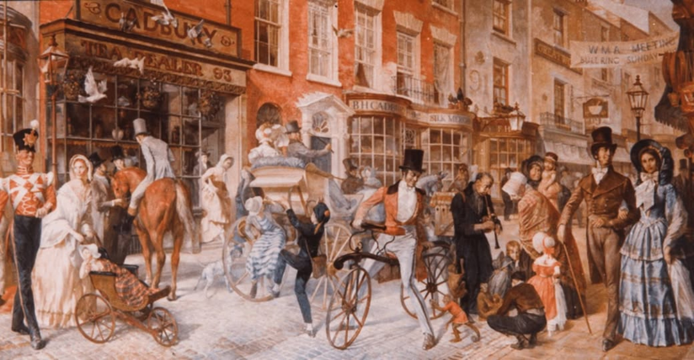 John Cadbury opens a grocery store