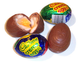 Launch of Modern Cadbury Creme Egg