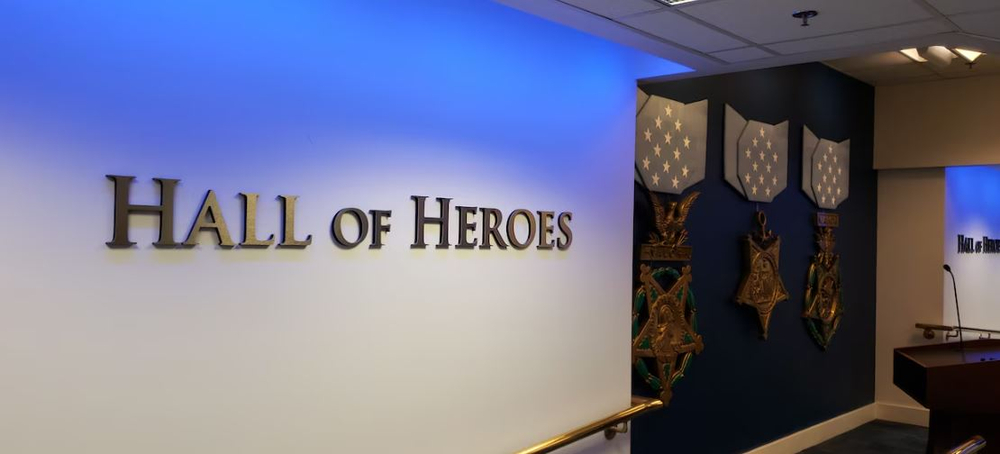 The Pentagon opens its Hall of Heroes to honor Medal of Honor recipients