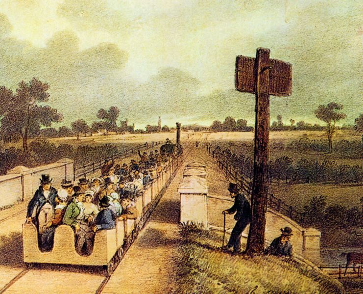 First Train Service on Liverpool Route
