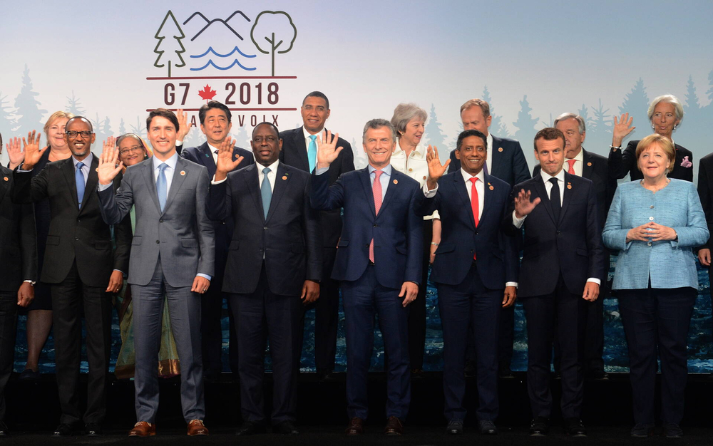 2018 G7 summit La Malbaie, Québec (Charlevoix)