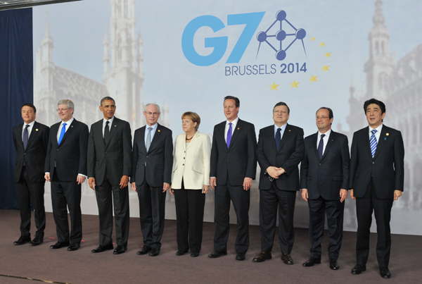 2014 G7 summit Brussels, Belgium