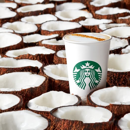 Starbucks Begins Serving Coconut Milk