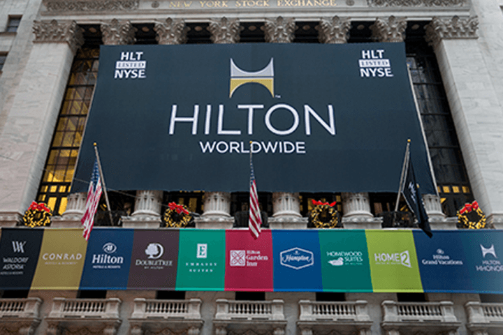 Hilton Returns to the New York Stock Exchange Under the HLT Ticker Symbol