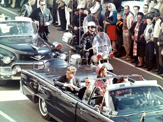 President John F. Kennedy assassinated
