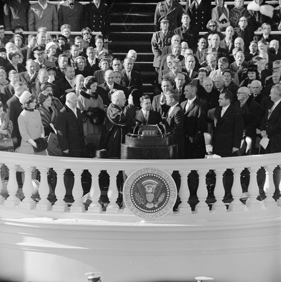 Jacqueline Kennedy becomes First Lady of the United States