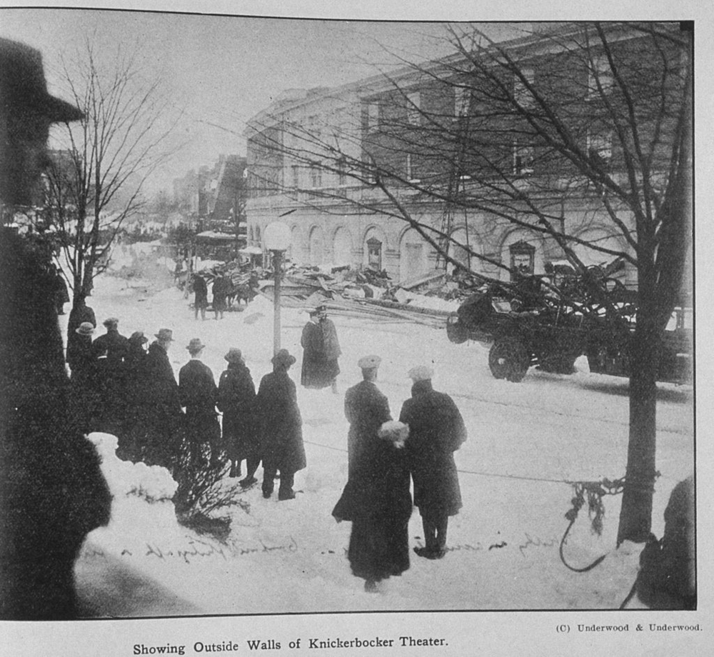Rescue Efforts Following the Destruction of Knickerbocker Theatre During January 1922 Blizzard