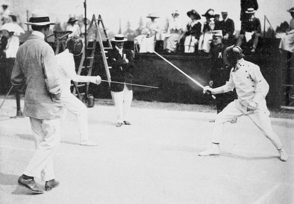 Patton's Journey to Saumur, France for Fencing Training