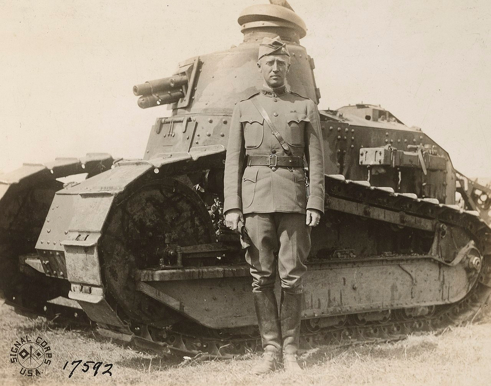 Patton becomes temporary colonel in Tank Corps