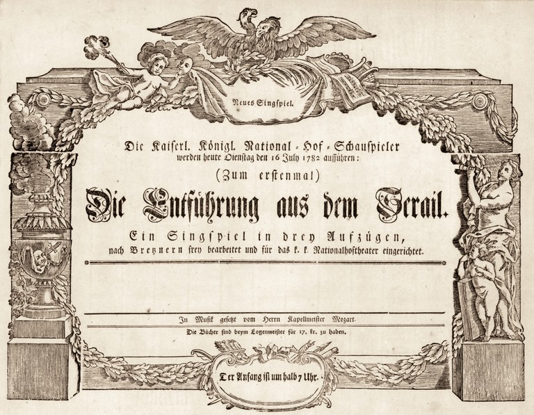 Mozart's "Die Entführung aus dem Serail" transformed the opera scene with its German style.