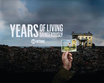 David Letterman joined the climate change documentary series 'Years of Living Dangerously' as a celebrity correspondent