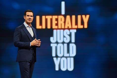 Jimmy Carr hosts I Literally Just Told You