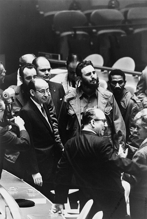 Castro flew to New York City for the General Assembly of the United Nations.