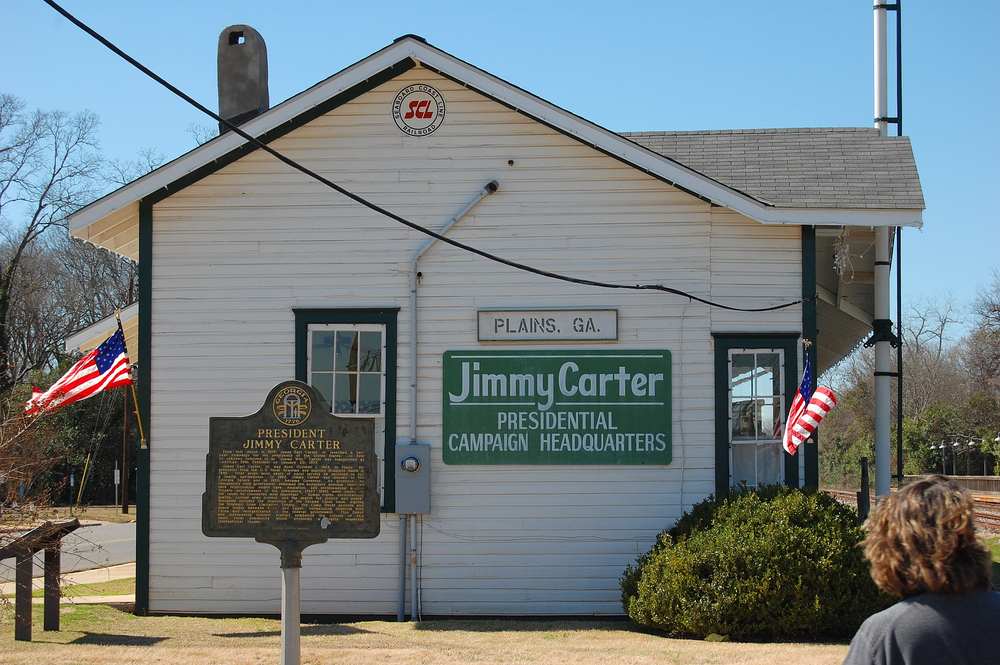 Establishment of National Historic Site in Plains, Georgia.