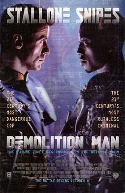 Stallone stars in Demolition Man