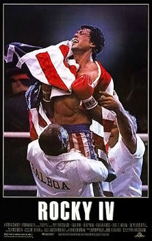 Starred in Rocky IV
