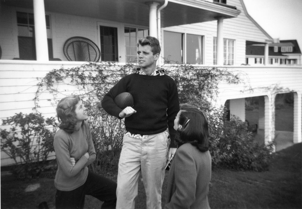 Robert F. Kennedy's Touchdown: Harvard Crimson's Moment of Teamwork and Leadership