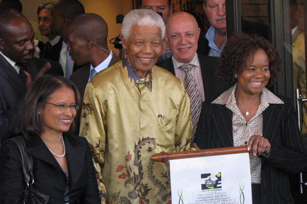 Nelson Mandela Received the Freedom of the City of Tshwane