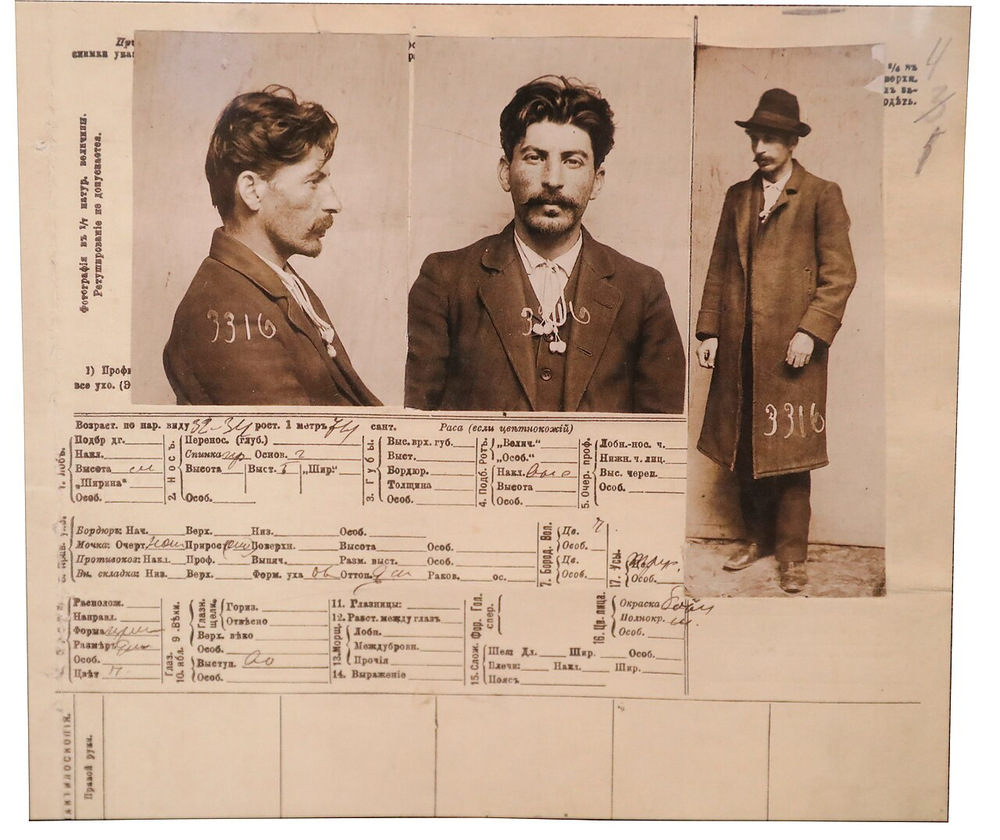 Stalin Arrested and Exiled to Siberia