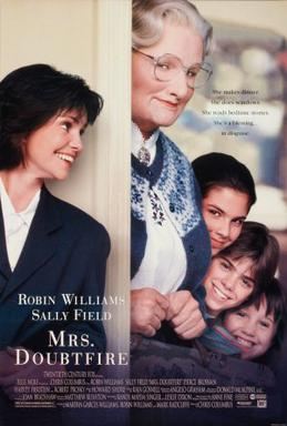 Williams starred in Mrs. Doubtfire