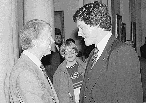 Bill Clinton was re-elected as governor of Arkansas, defeating Frank D. White again, under the state's new four-year term rule.