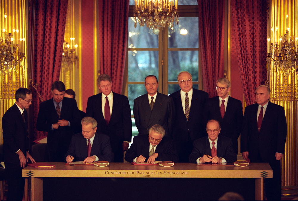 Balkan Peace Agreement Ends War in Bosnia