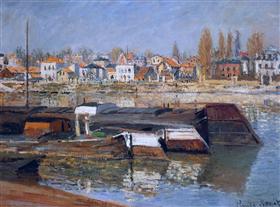 Monet's 'La Seine à Asnières' Seized by Nazis: Theft of Cultural Heritage.