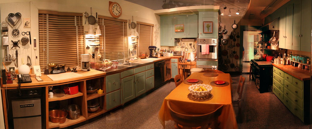 Reunited Kitchen with Copper Pots