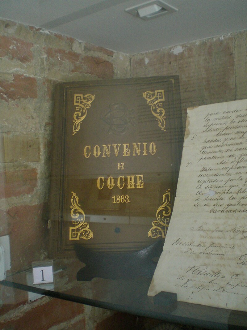 Moment image for Treaty of Coche ends Federal War