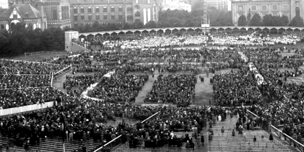 Moment image for First Latvian Song and Dance Festival: A Cultural Milestone in Latvian History.