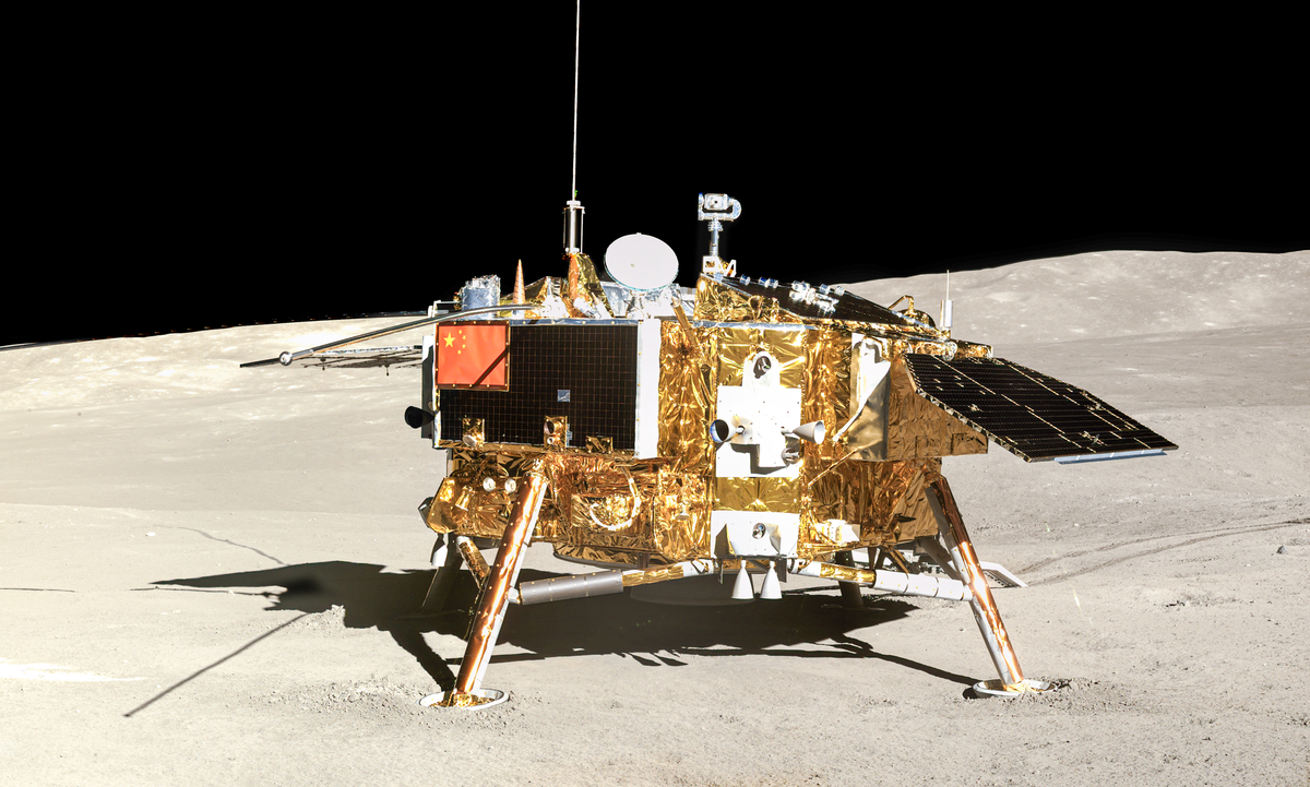 Moment image for First lunar rover traversing the far side of the Moon