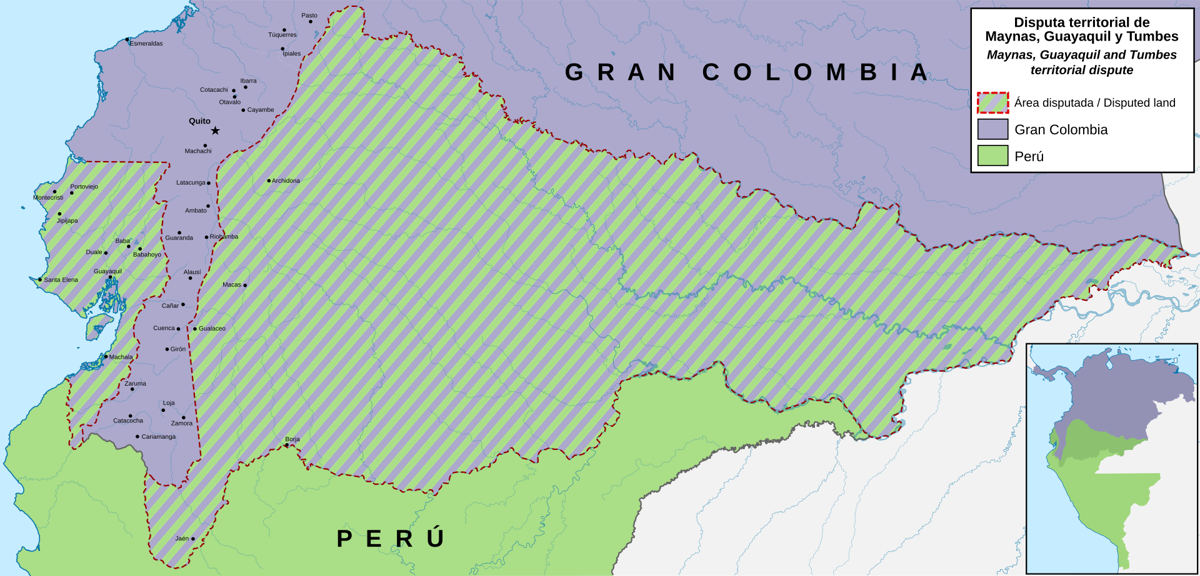 Moment image for Treaty of Guayaquil Recognition of Gran Colombia
