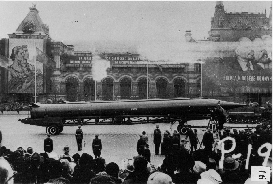Moment image for Tense standoff between Soviet Union and United States over missile deployment in Cuba.