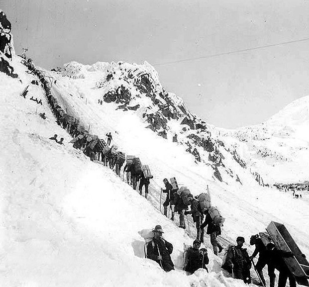 Moment image for Historic rush for gold lures prospectors to Yukon wilderness for riches and adventure