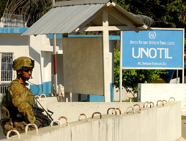 Moment image for UN established UN Transitional Administration in East Timor for Timorese independence after referendum violence.