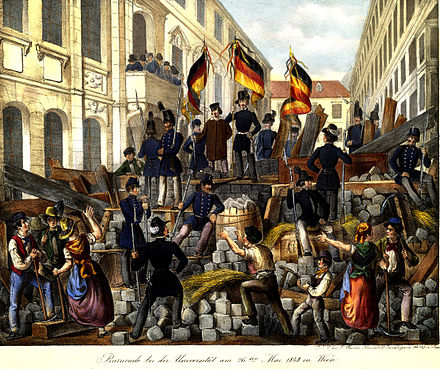 Moment image for Political unrest and uprisings across Europe seeking political and social change in 1848.