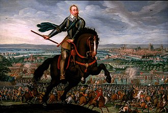 Moment image for Battle of Breitenfeld: Sweden triumphs over Holy Roman Empire in decisive war victory.