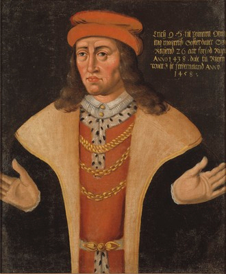 Moment image for Eric of Pomerania: King of Sweden, Norway, and Denmark during his rule.