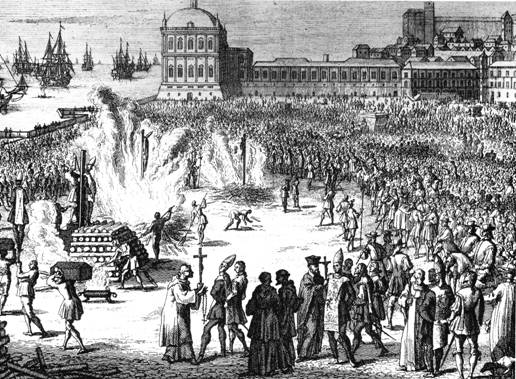 Moment image for Establishment of the Inquisition in Portugal under King John III for religious persecution.