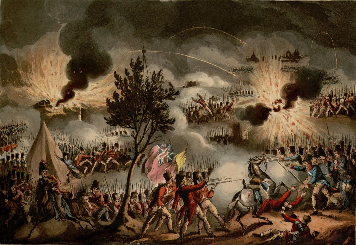 Moment image for French troops expulsion from Portugal marks the end of the Peninsular War.