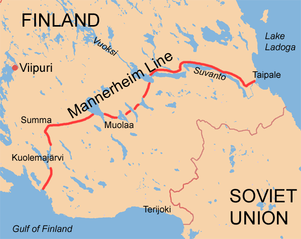 Moment image for Russian attacks on Mannerheim line