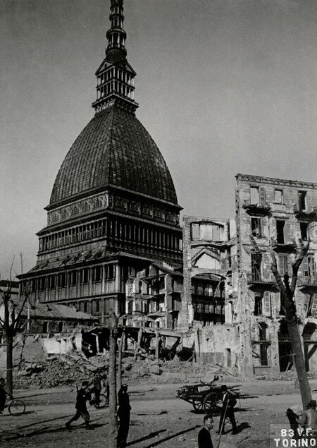 Moment image for RAF bombs Düsseldorf and Turin