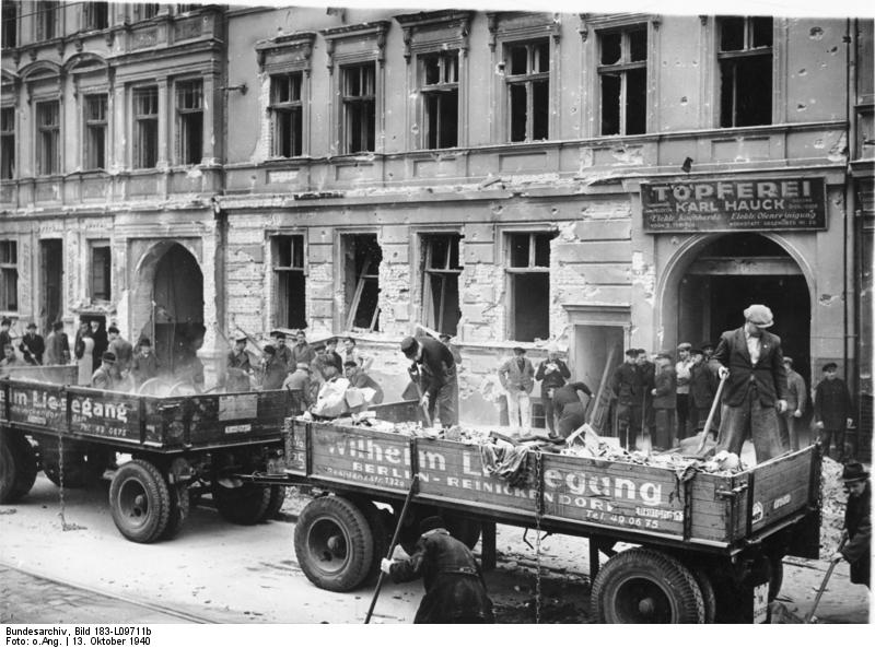 Moment image for Berlin and Hamburg bombed heavily