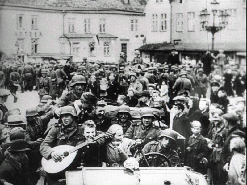 Moment image for German Forces Enter Estonia from Latvia