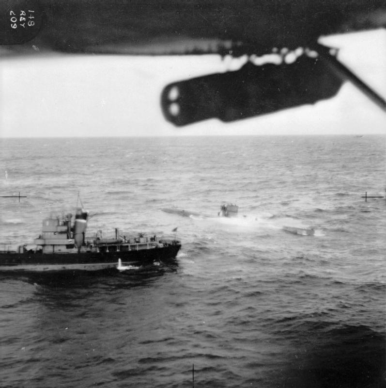 Moment image for German U-boat U-570 Captured Off Iceland