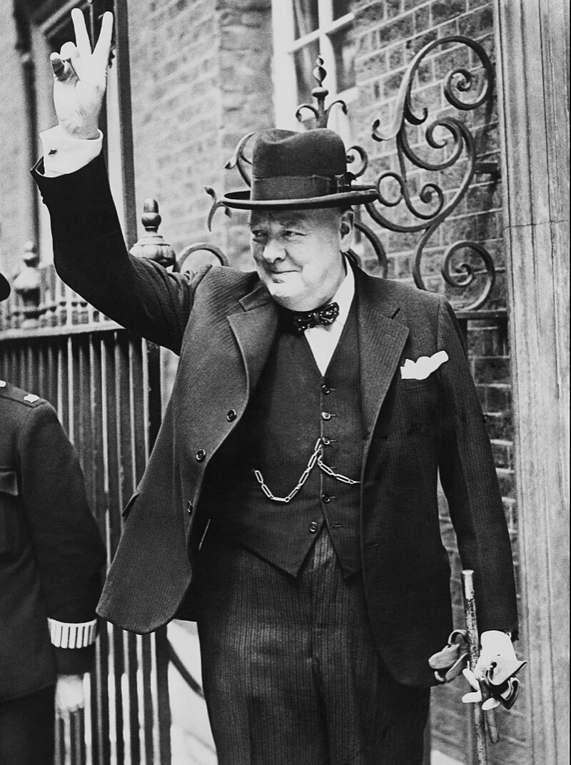 Moment image for First Use of 'V for Victory'