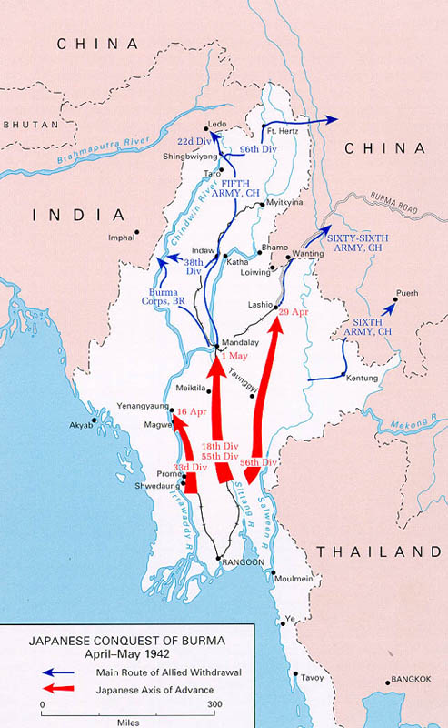 Moment image for Japanese Capture of Lashio in Burma