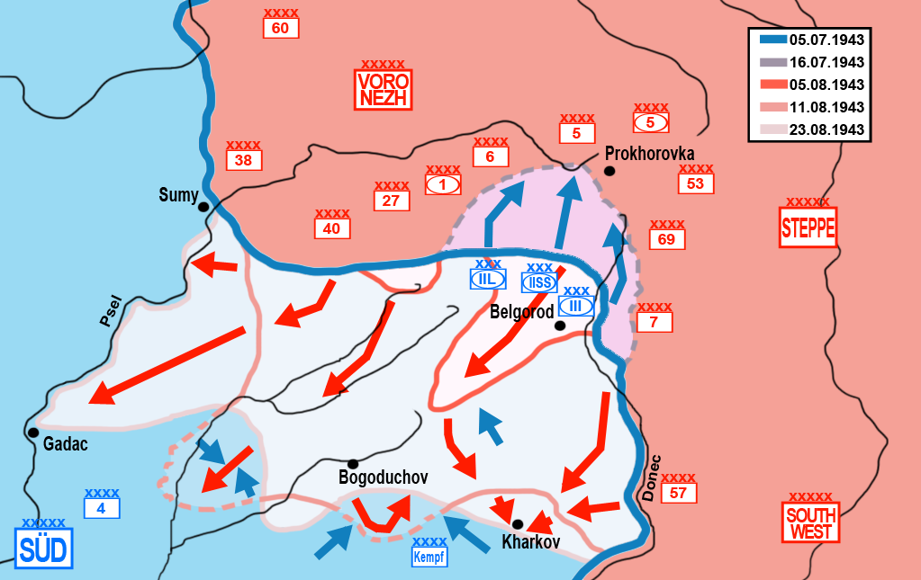 Moment image for Operation Polkovodets Rumyantsev Liberates Kharkov