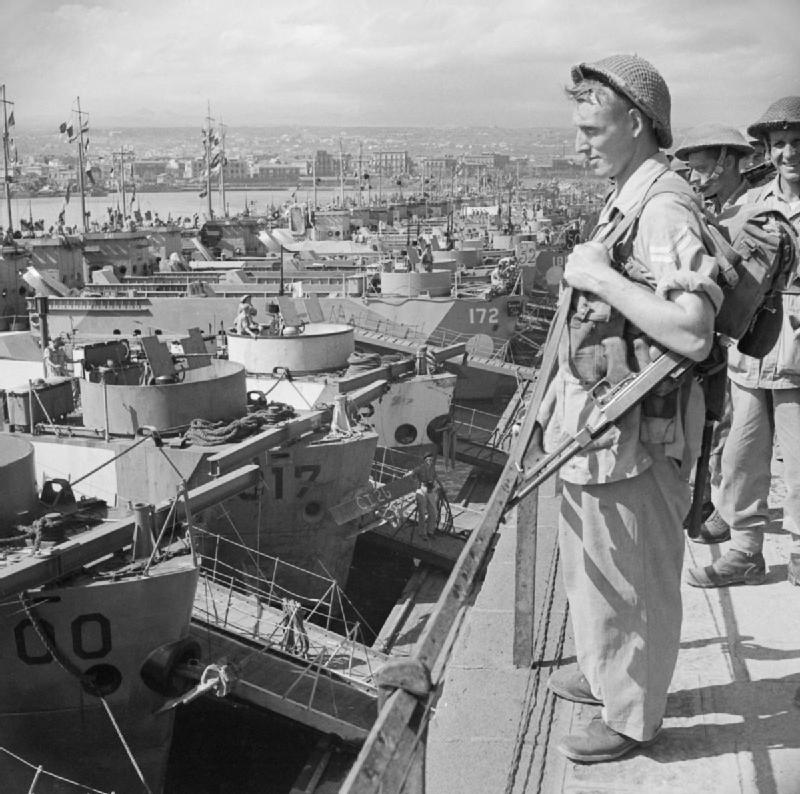 Moment image for Allied Forces Land in Italy During WWII